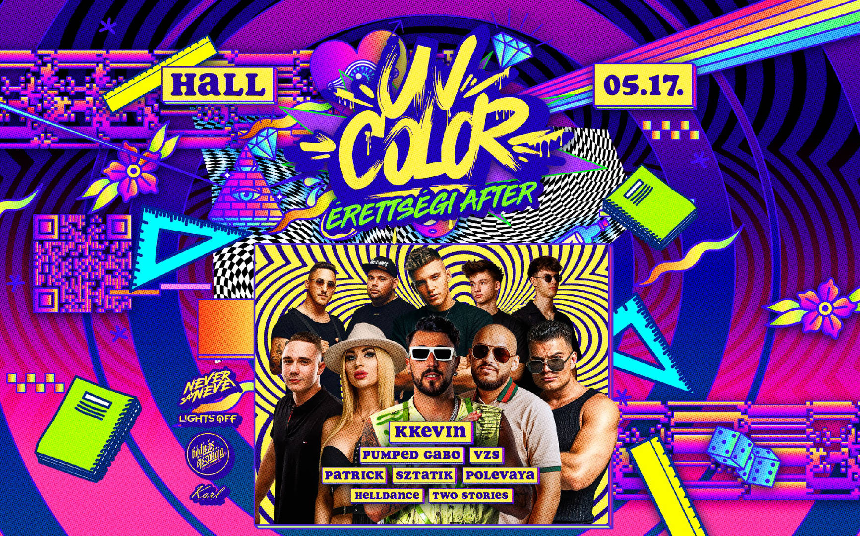 UV Color #Érettségi Festival® I 05.17. I HALL