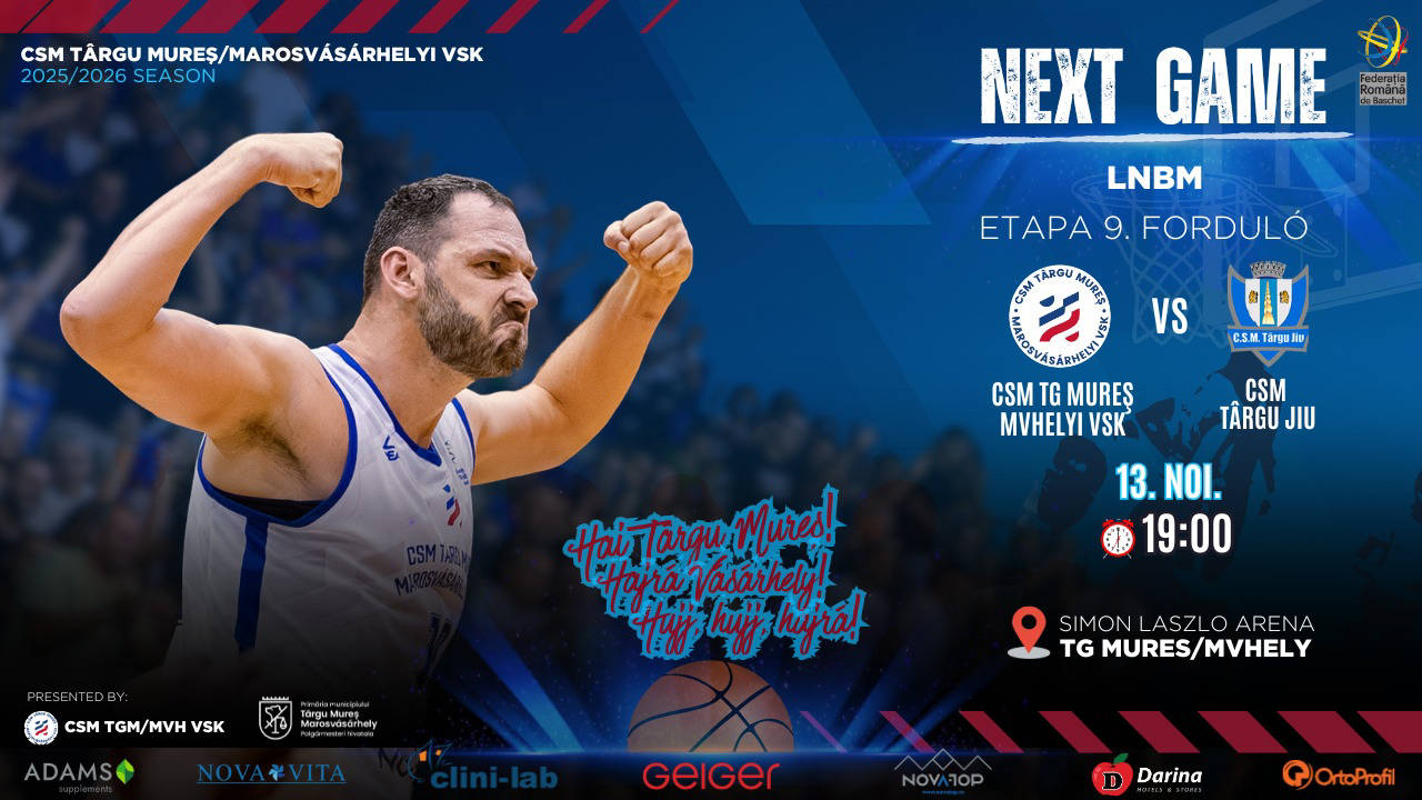 CSM TGM MVH VSK vs. CSM TÂRGU JIU