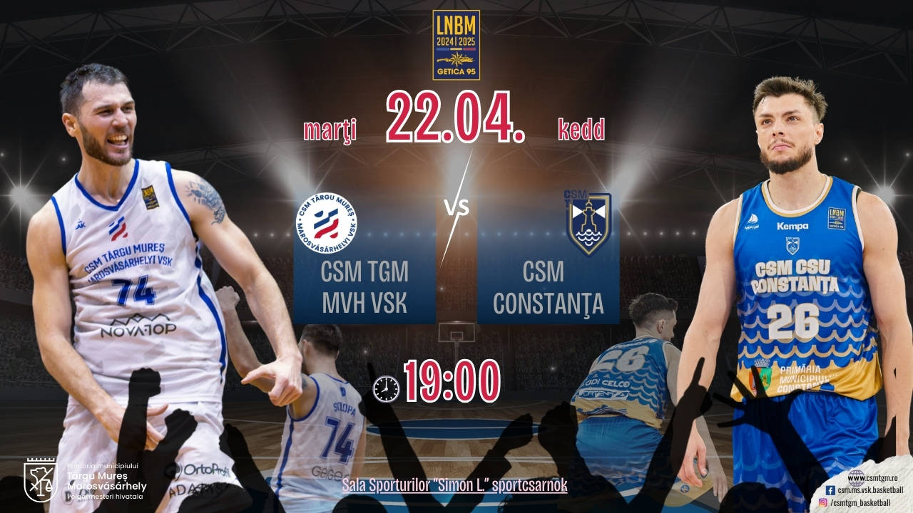 CSM TGM MVH VSK vs. CSM CONSTANȚA • 04.12 - 19:00