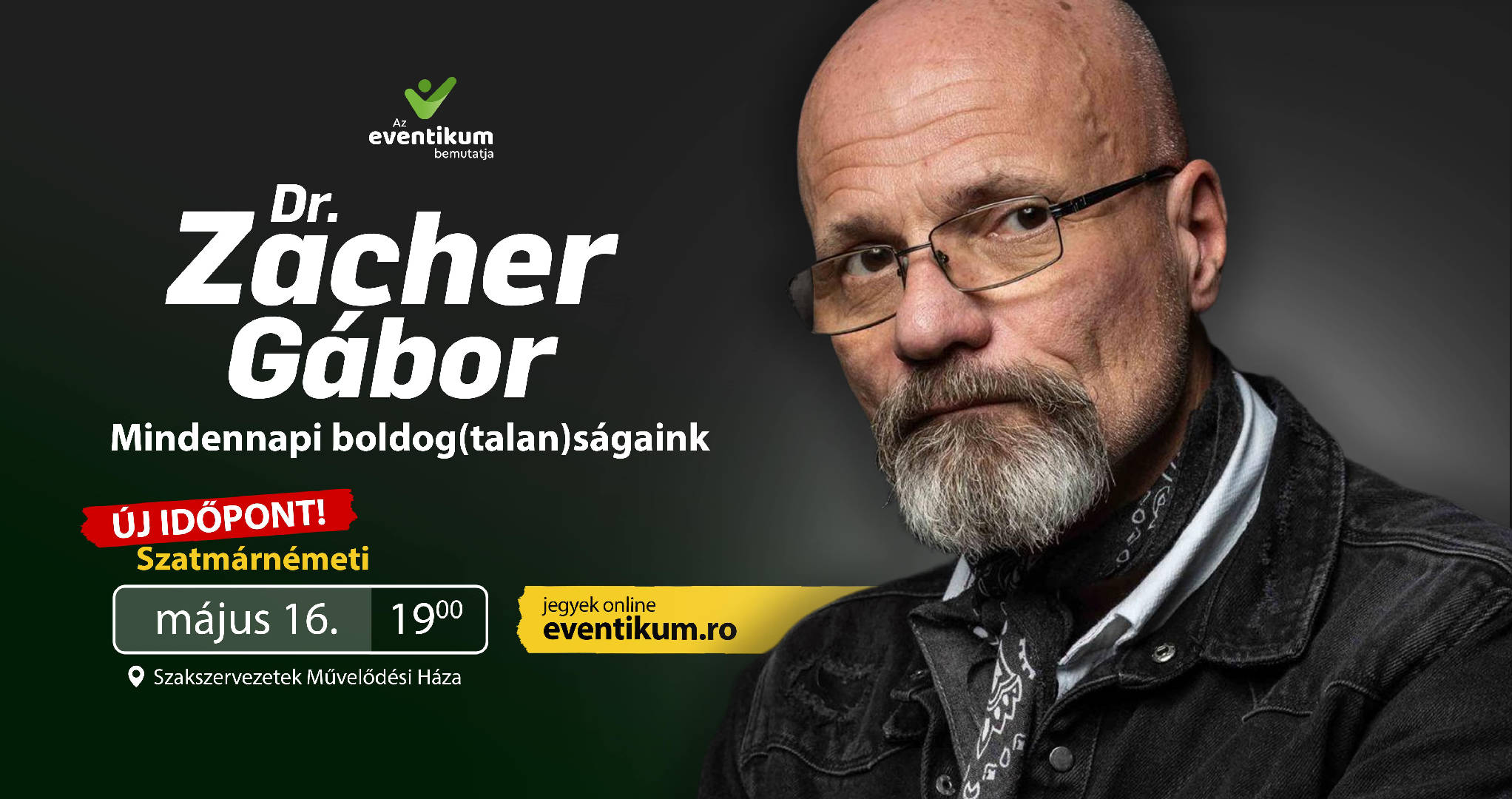 Dr. Zacher Gábor • Mindennapi boldog(talan)ságaink • SZATMÁRNÉMETI