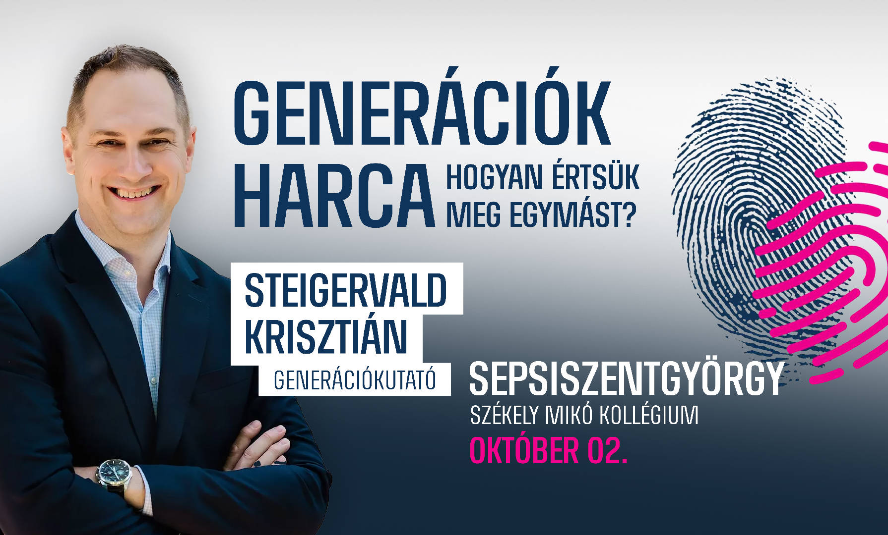 Generációk harca • Steigervald Krisztián előadása SEPSISZENTGYÖRGYÖN