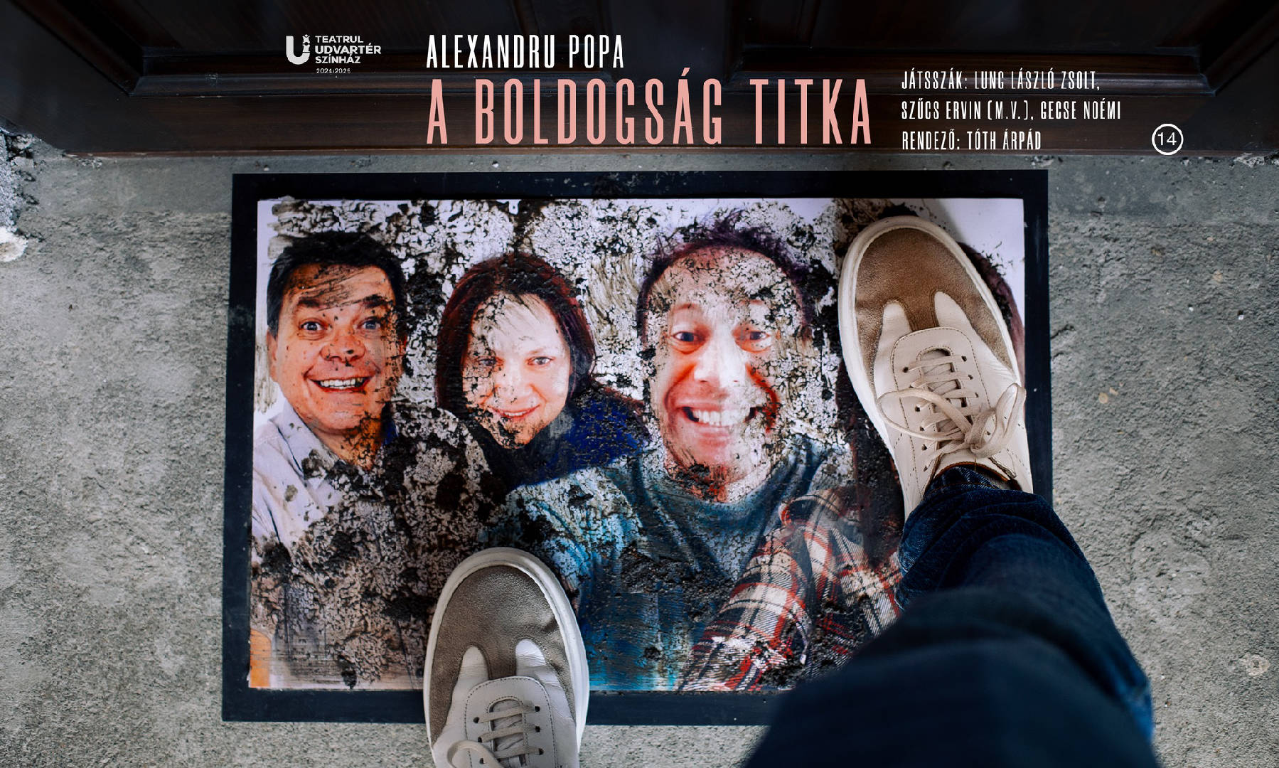 UDVARTÉR SZÍNHÁZ • Alexandru Popa: A boldogság titka 14.09.2025 19.00