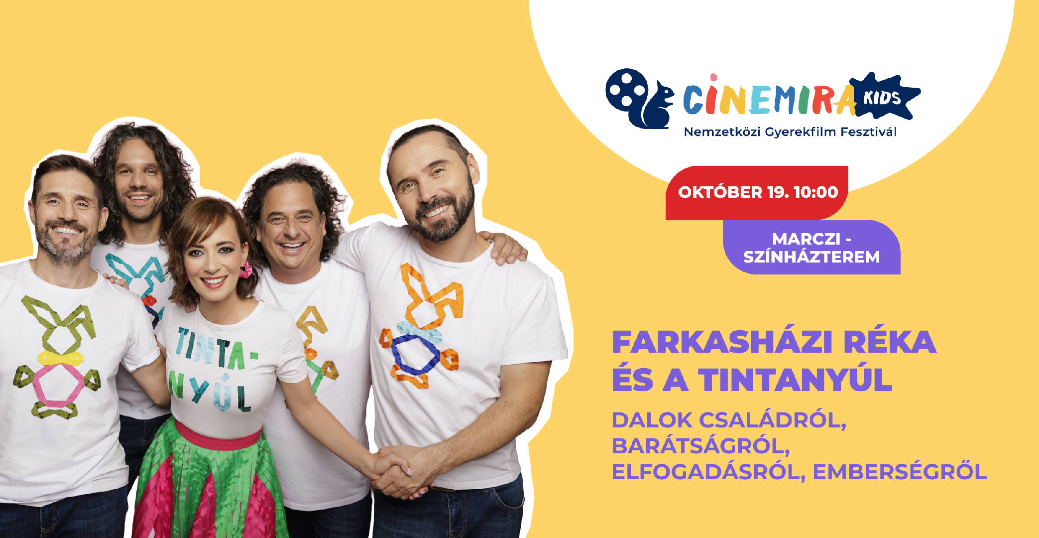 Farkasházi Réka és a tintanyúl - családi koncert