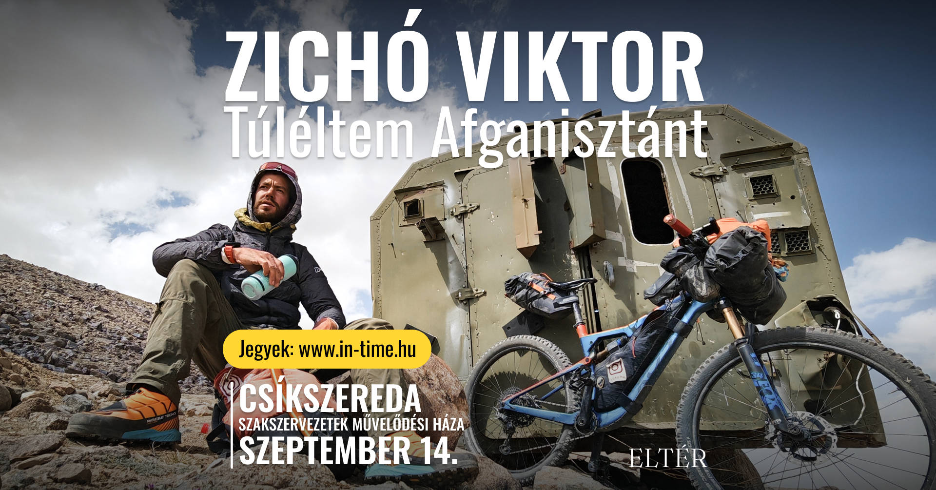 Zichó Viktor - Túléltem Afganisztánt - 28 nap alatt Afganisztánon át kerékpárral és gyalogosan