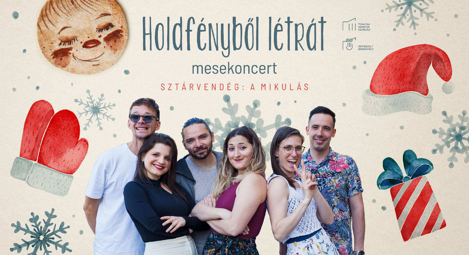 HOLDFÉNYBŐL LÉTRÁT - Mikulásváró koncert - december 5. - 17:00