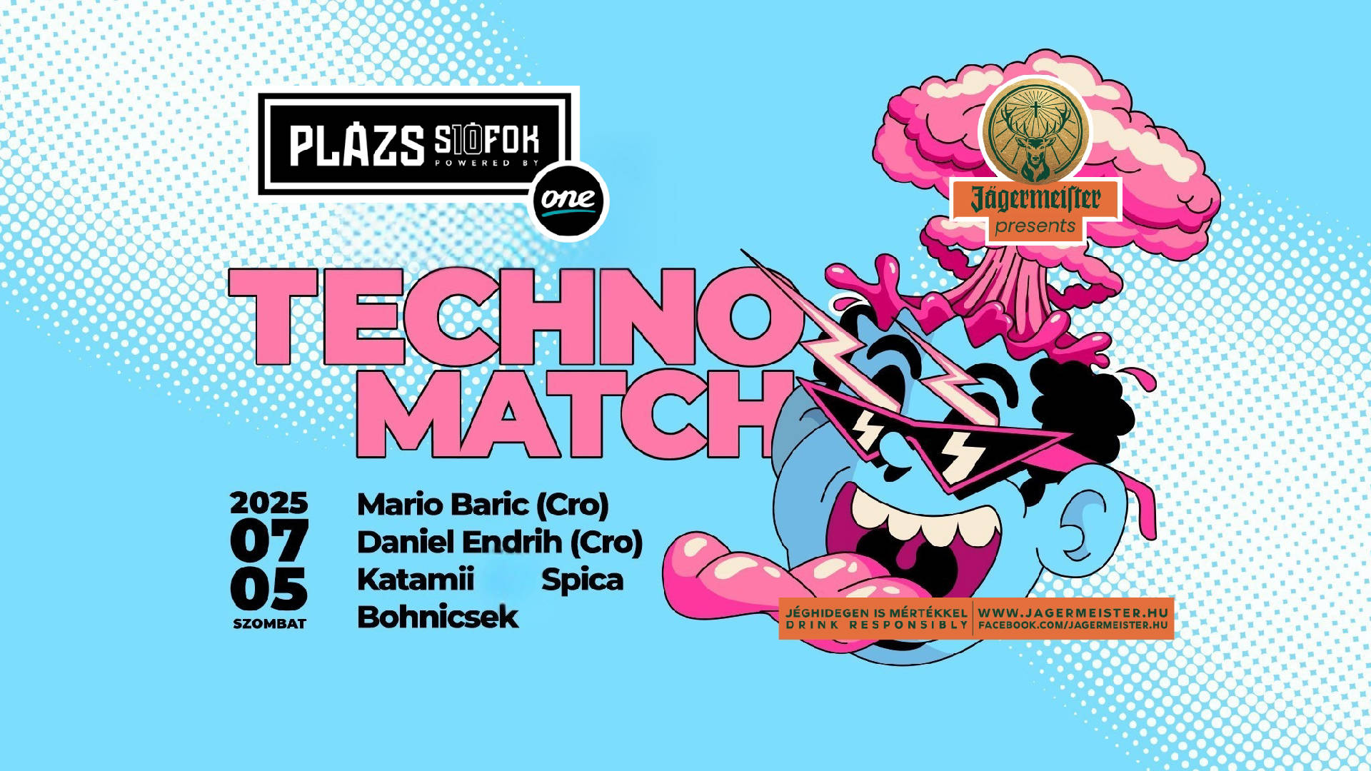 TECHNOMATCH w/ Mario Baric, Daniel Endrih, Katamii, Spica, Bohnicsek / Plázs Siófok / 2025.07.05.