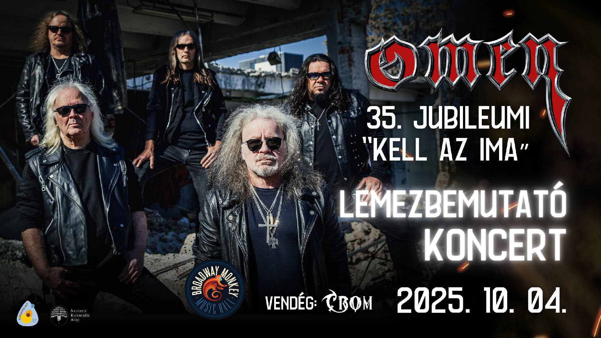 OMEN koncert // Eger, Brdwy Monkey // 10.04.