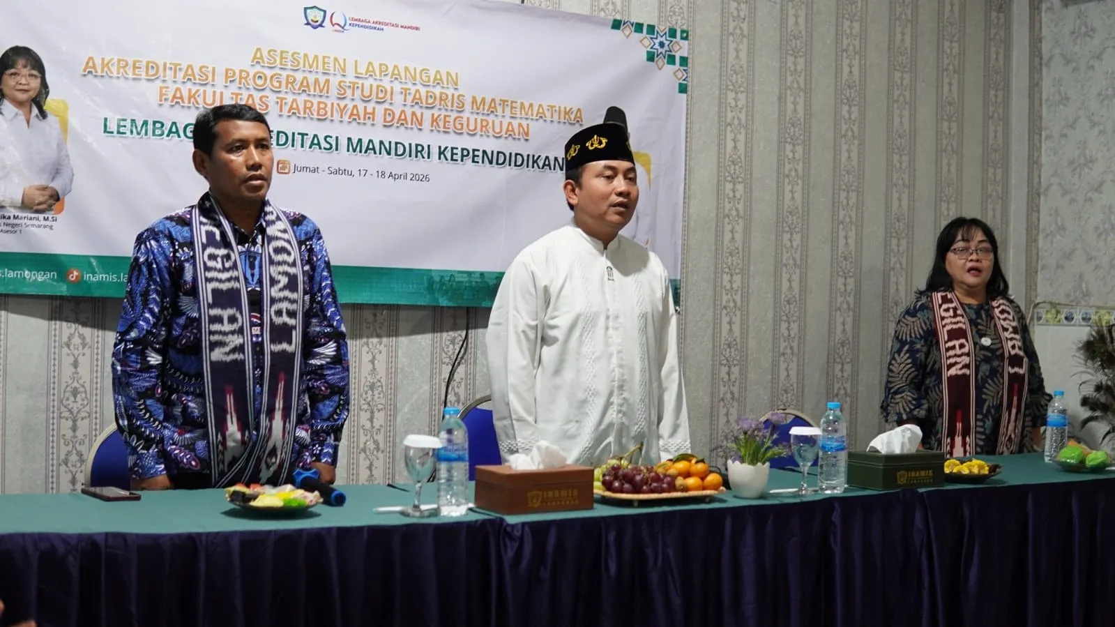 Asesor dan Rektor INAMIS Lamongan