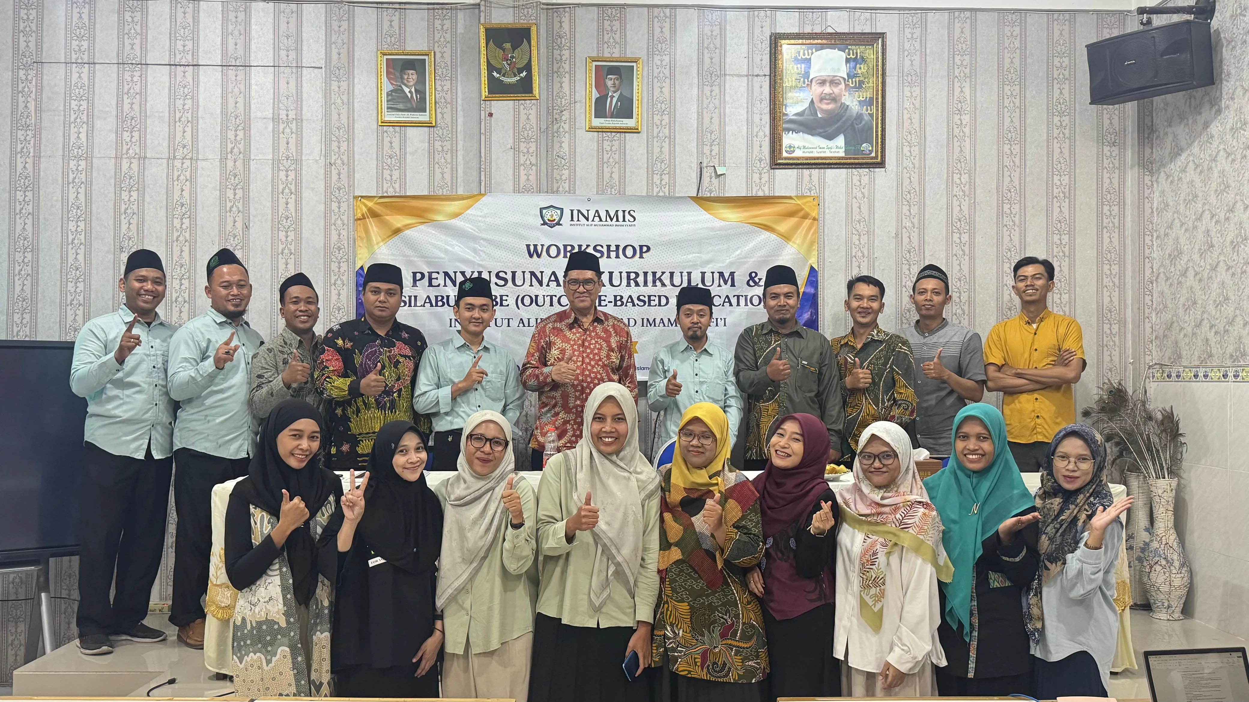 Workshop Penyusunan Kurikulum dan RPS Berbasis OBE Institut Alif Muhammad Imam Syafi’i (INAMIS)
