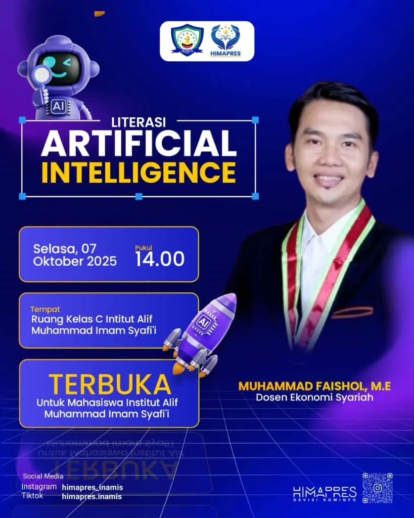 Peningkatan Literasi Artificial Intelligence (AI) Mahasiswa Program Studi Ekonomi Syariah