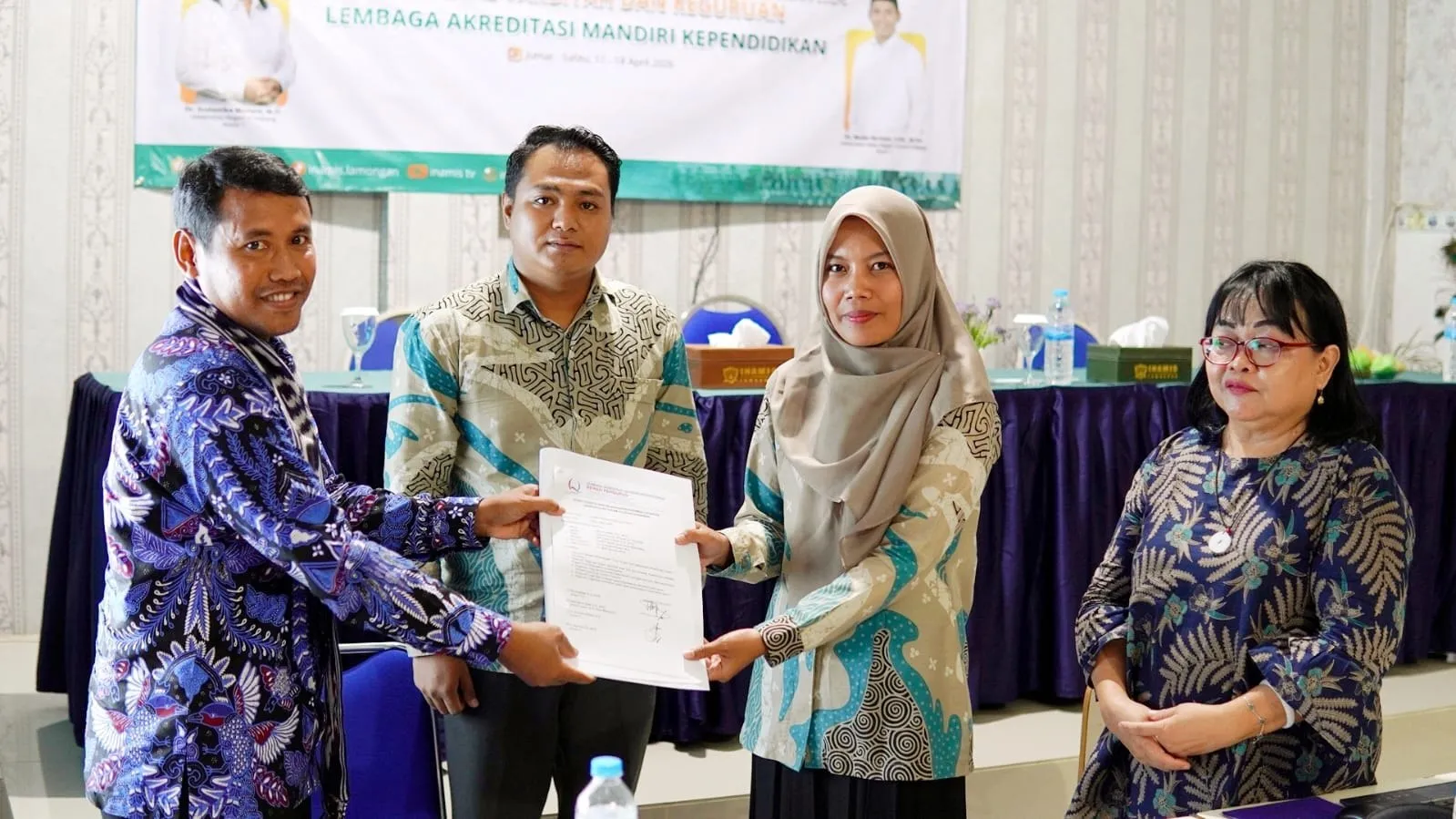 Panandatangan Berita Acara AL Prodi Tadris Matematika