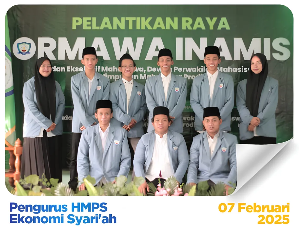 Pelantikan Himpunan Mahasiswa Program Studi Ekonomi Syariah Berlangsung Khidmat dan Penuh Semangat