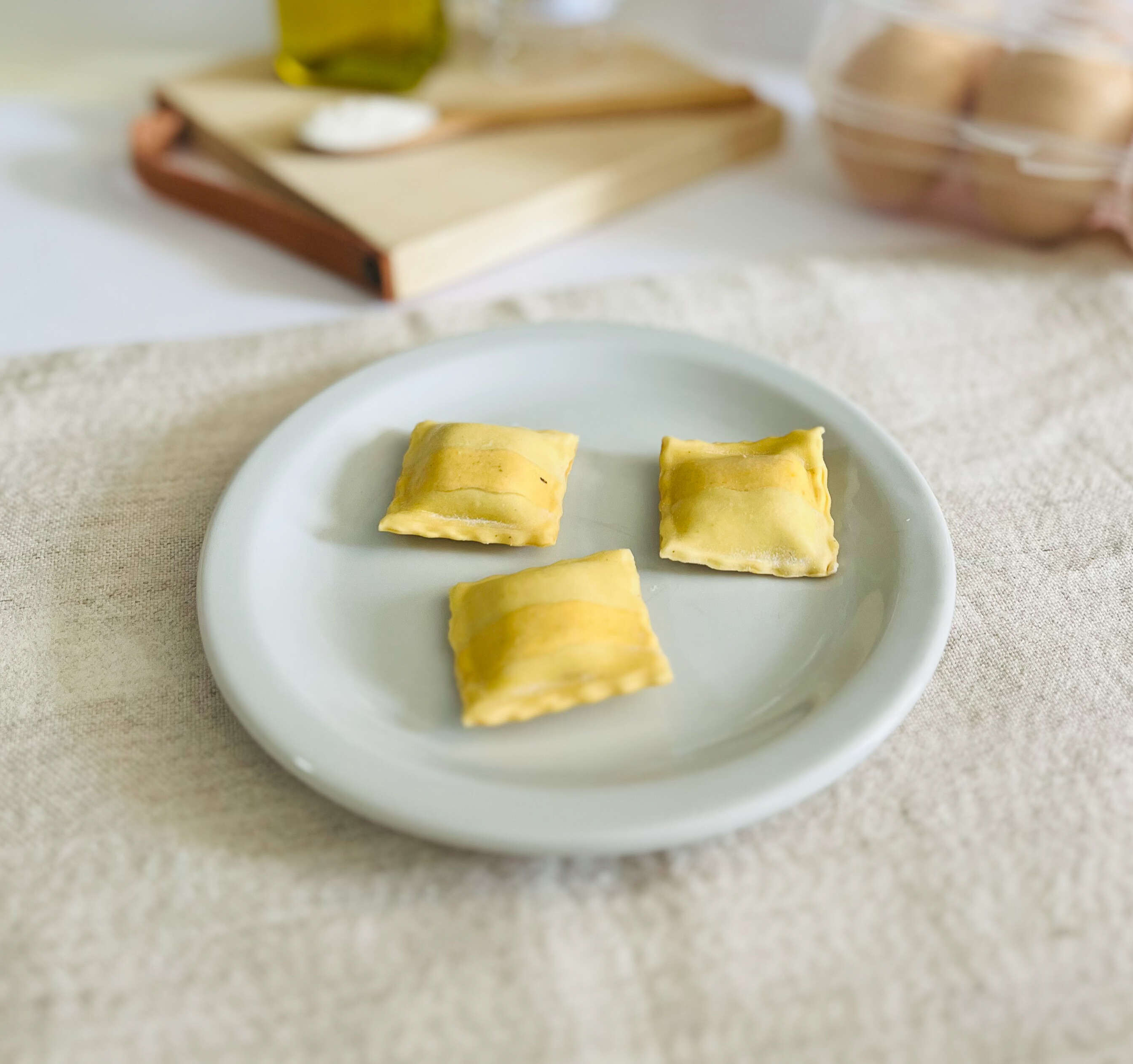 Pastas rellenas caseras artesanales