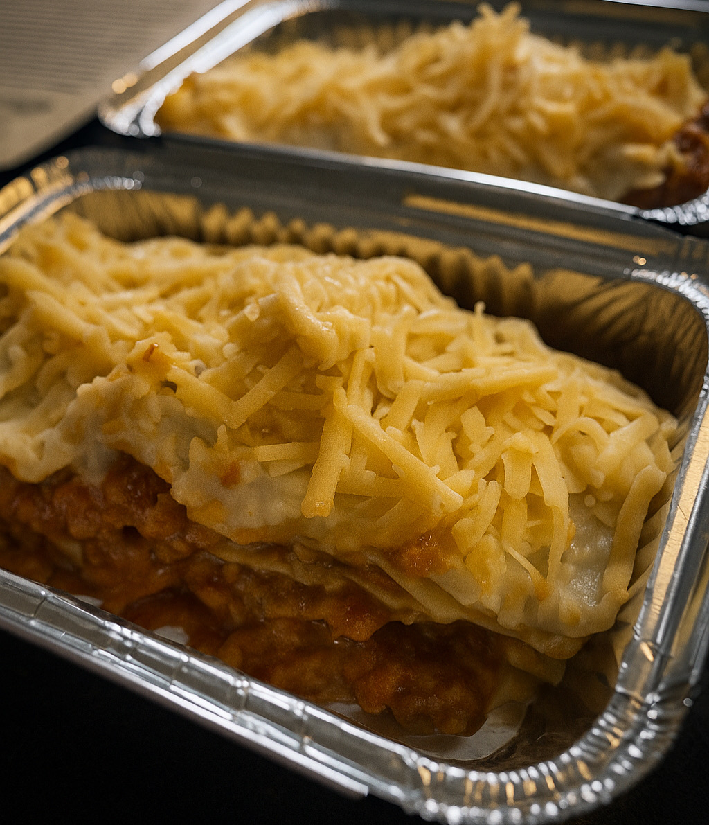 Lasagna tradicional caseros artesanales