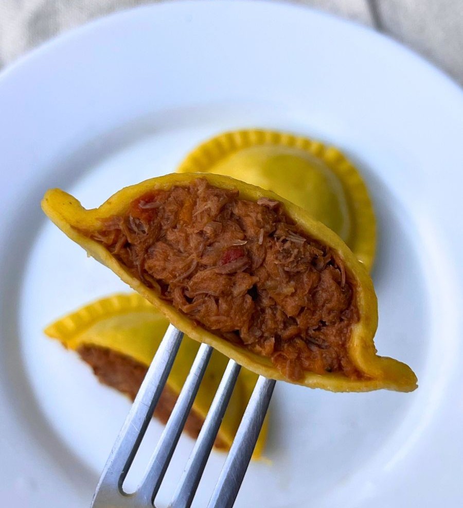 Ravioles Bosque Rojo caseros artesanales