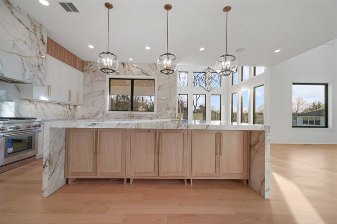 Rendering Illustrates Kitchen w_ Finishes Similar to Final Design