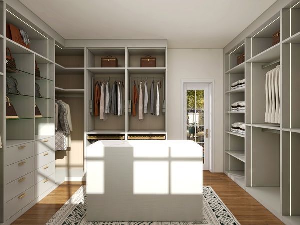 Primary Walk-In Closet w_ Center Island