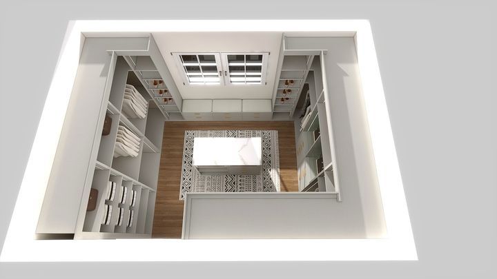 Expansive Walk-In Closet in the Primary Suite