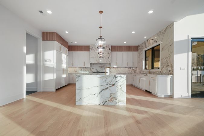 Rendering Illustrates Kitchen w_ Finishes Similar to Final Design