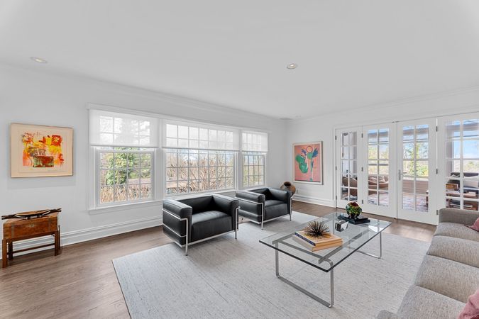 Expansive Windows with Sunset Views