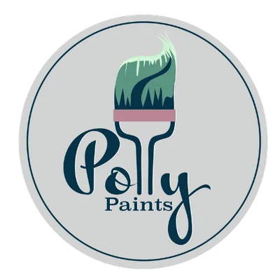 Polly Paints Decor logo