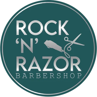 Rock 'n' Razor Barbers logo