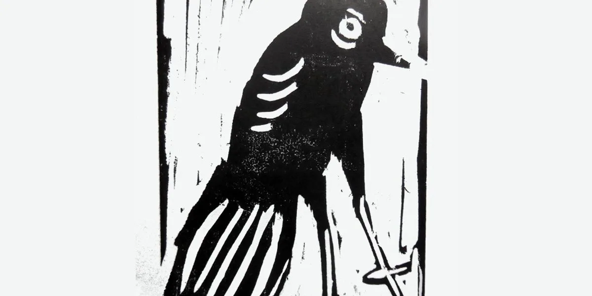 Black & White Lino-Cut Printmaking with Gary Goodman