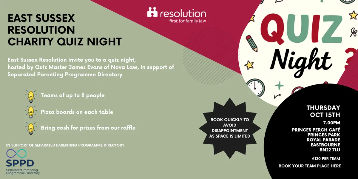 Charity Quiz Night hosted by East Sussex Resolution