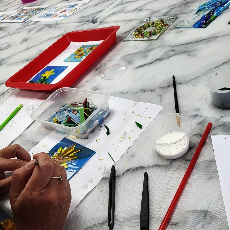 Christmas Fused Glass