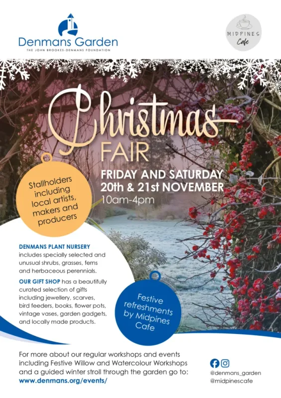 Denmans Garden and Midpines Cafe Christmas Fair