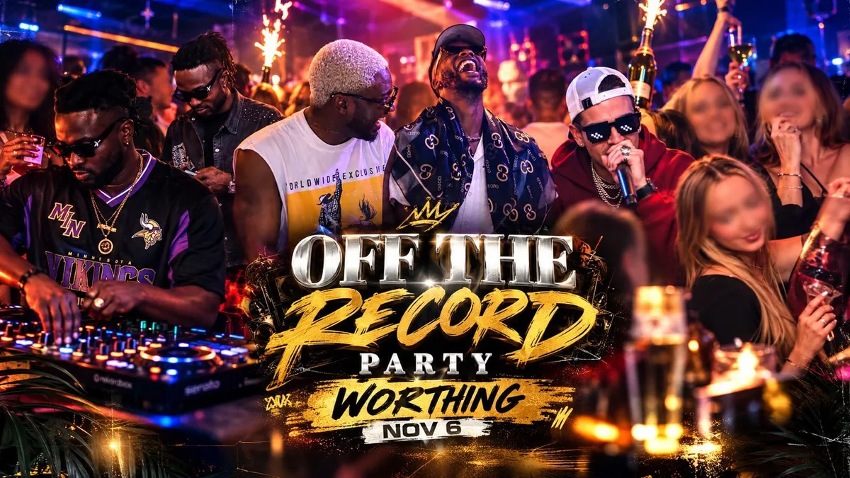 OFF THE RECORD PARTY - afrobeats, afrotech, amapiano, dubstep