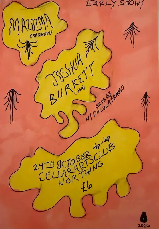 DisConcert Presents… Joshua Burkett (USA) + Mazozma