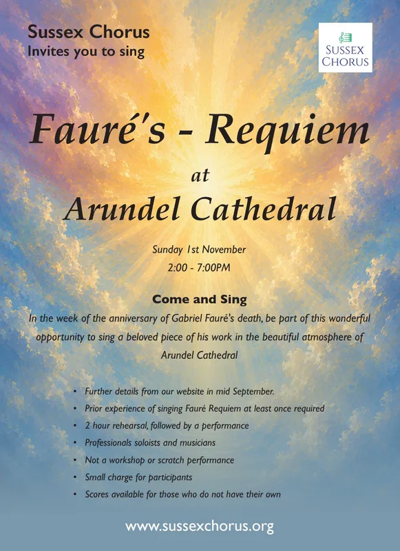 Fauré Requiem COME AND SING!