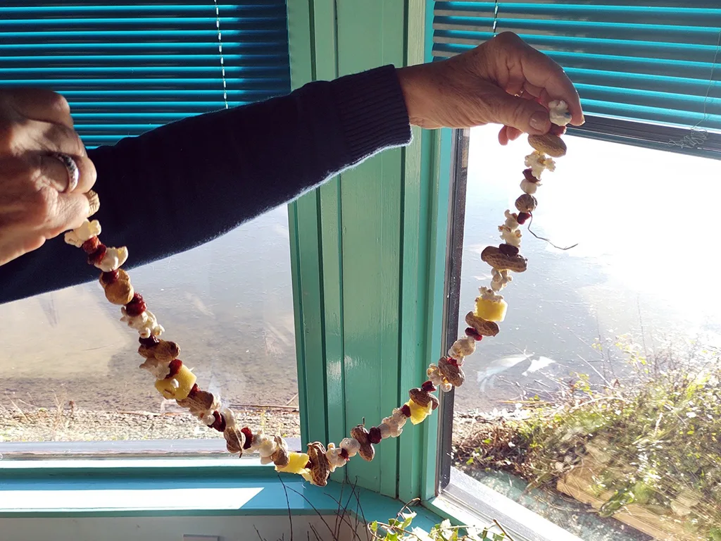Hand Crafting Birdfeeders