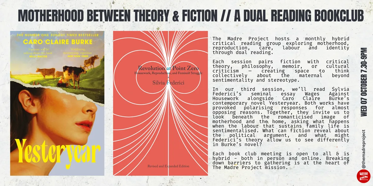 ONLINE BOOKCLUB // motherhood between theory & fiction