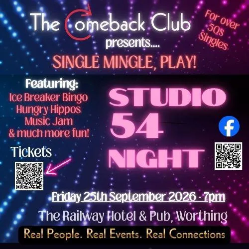 Single, Mingle, Play! - Studio 54 Night