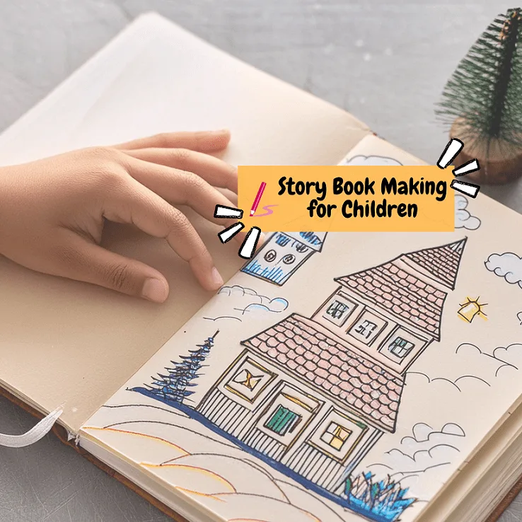 Storybook Making Workshop – A fun creative workshop for 6 – 11-year-olds.