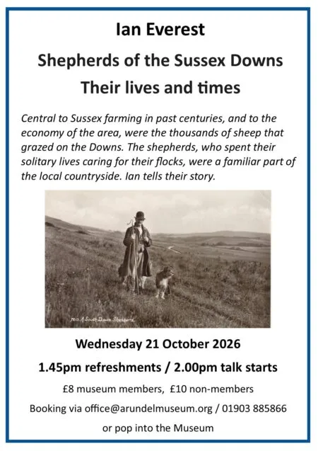 Arundel Museum Talk: Shepherds of the Sussex Downs - their lives and times
