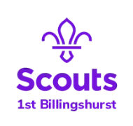 1st Billingshurst Scout HQ logo