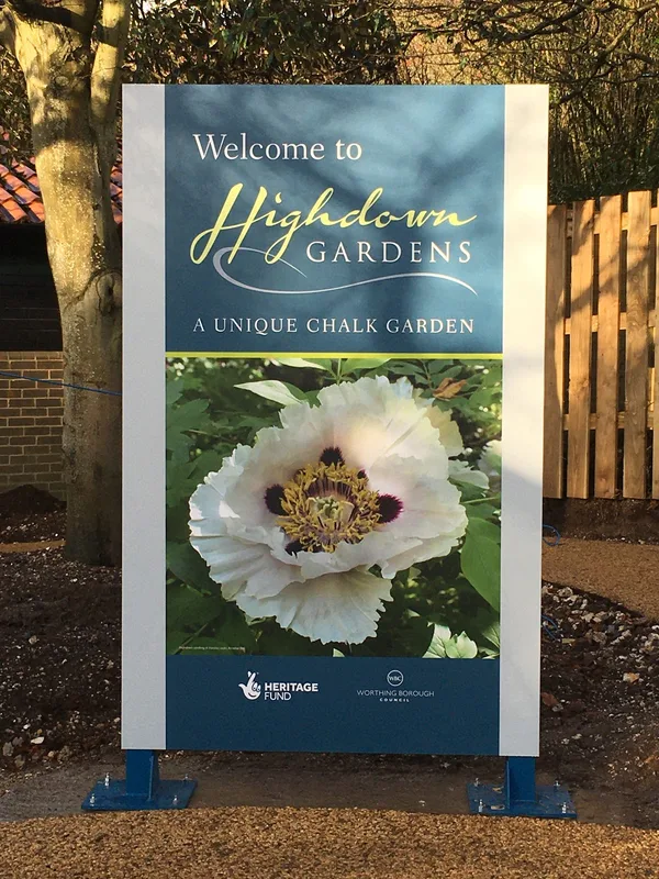 Highdown Gardens logo