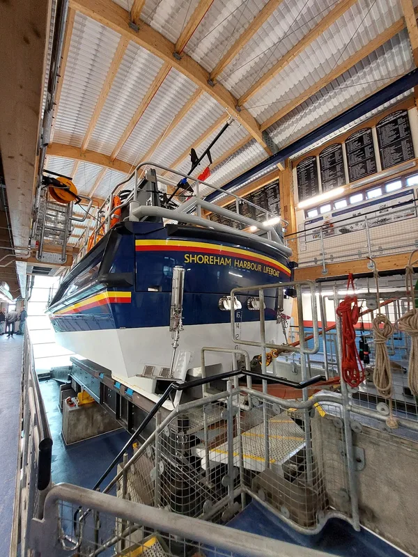 RNLI Shoreham Lifeboat Station logo
