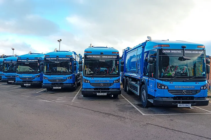 Adur & Worthing Councils cut their waste fleet emissions with cleaner fuel
