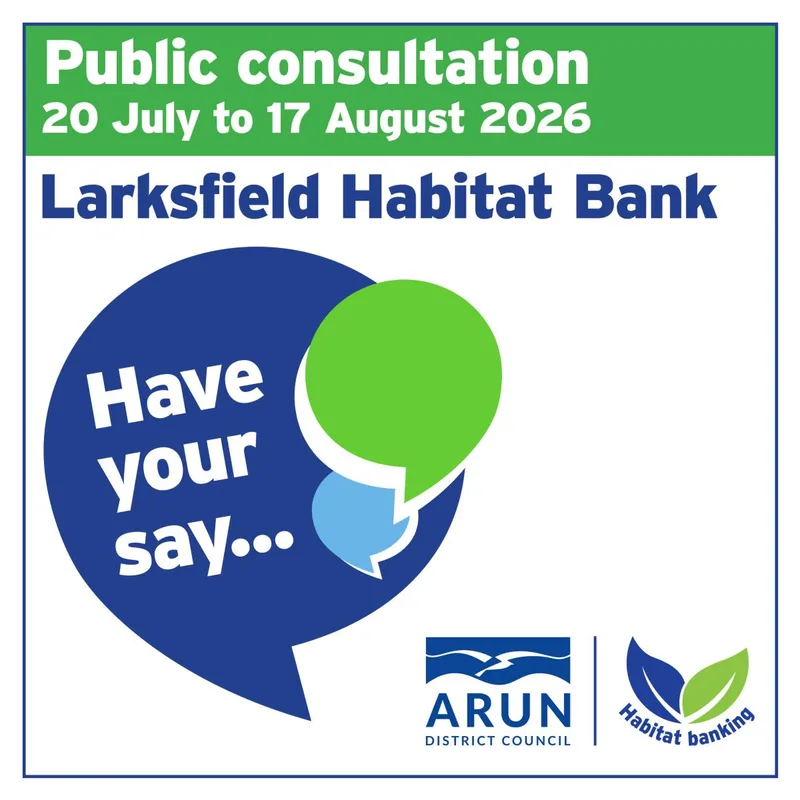 Arun District Council seeks residents’ views on Larksfield Recreation Ground habitat proposal