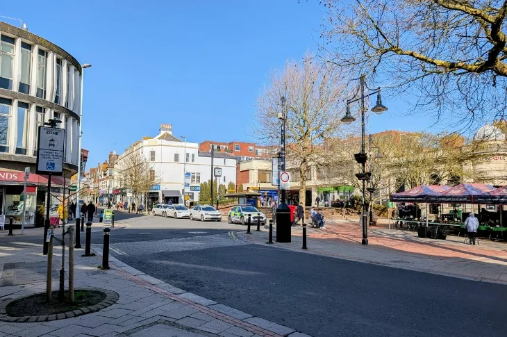 Worthing town centre