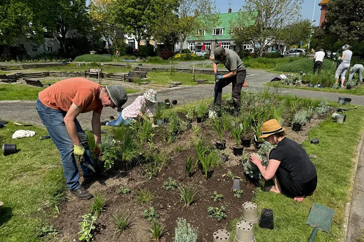 Worthing CIL Neighbourhood Fund - awarded to Friends of Denton Gardens sunken garden project