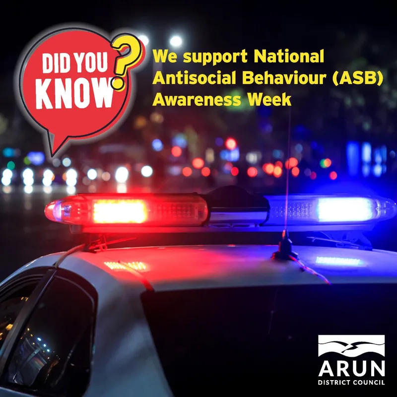 Did you know? Antisocial behaviour (ASB) Awareness week starts on Monday