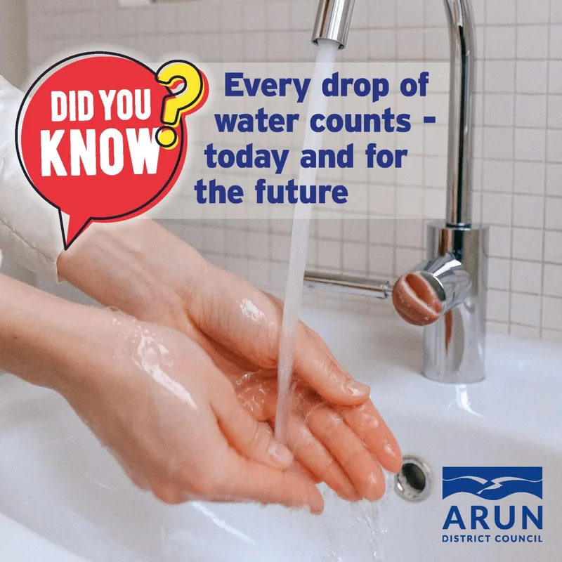 Did you know? Every drop of water counts for our future