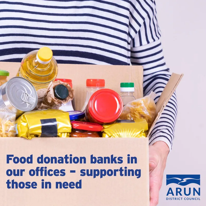 Food donation banks in our offices – supporting those in need