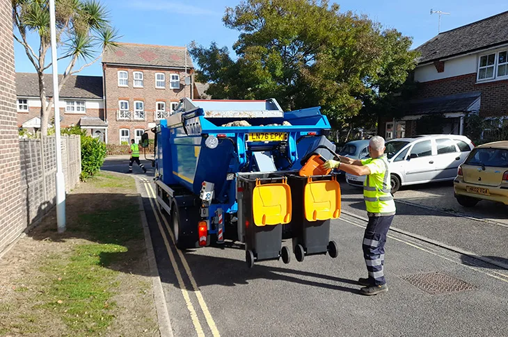 Food waste collections roll out in Adur and Worthing