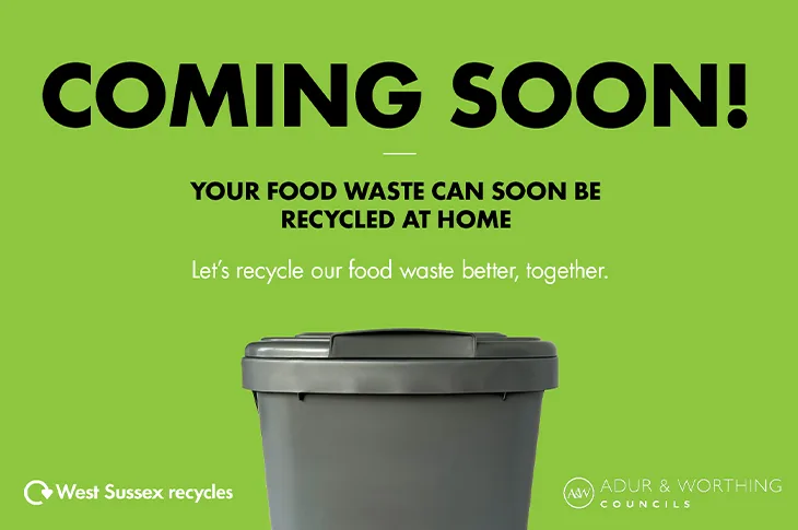 Food waste collections set to launch in Adur and Worthing from September